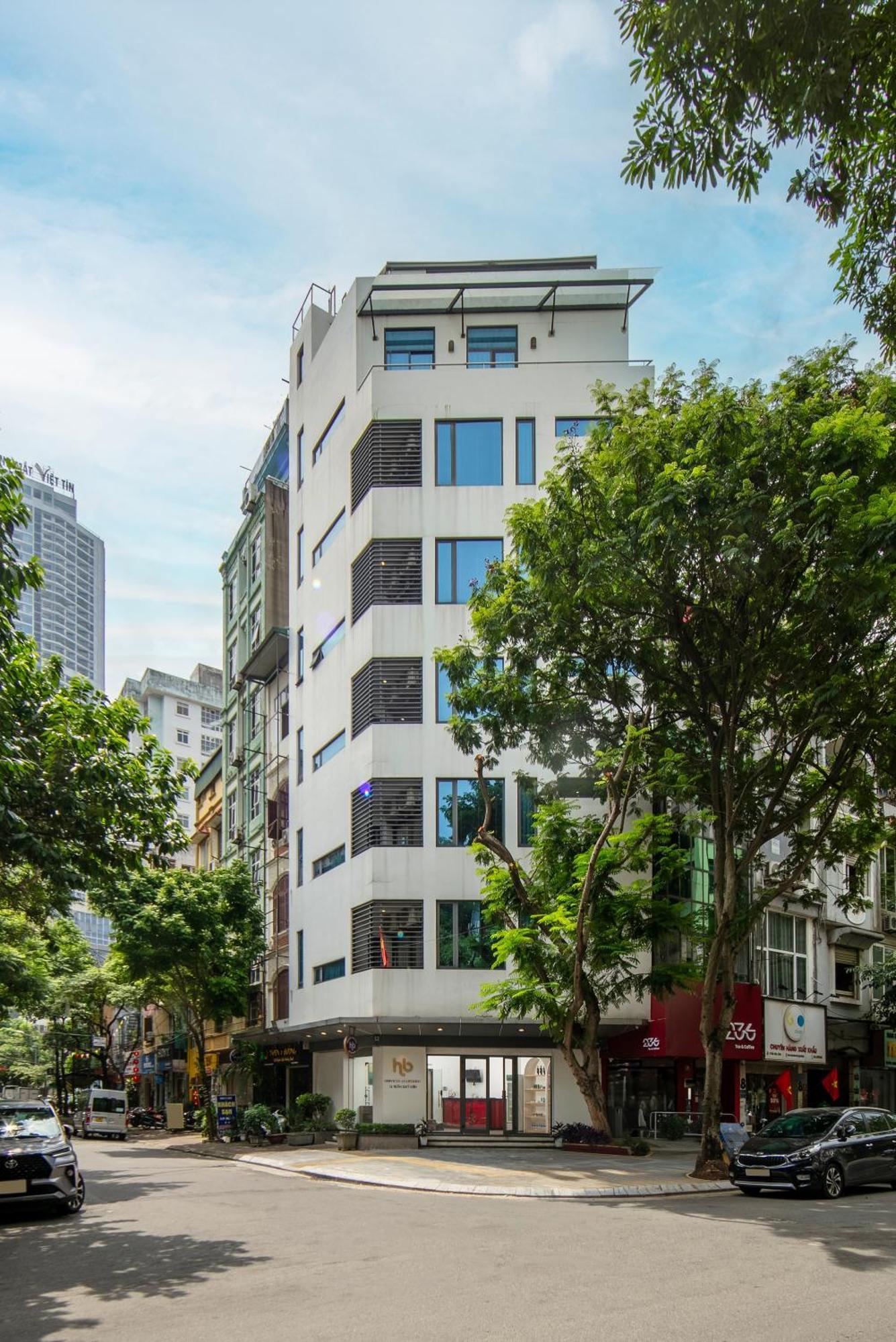 Hb Serviced Apartment - 12 Tran Quy Kien Ханой Екстериор снимка