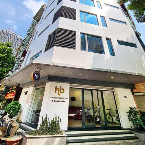 Hb Serviced Apartment - 12 Tran Quy Kien Ханой Екстериор снимка